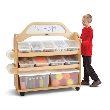 Jonti-Craft STEAM Multimedia Cart 3522JC